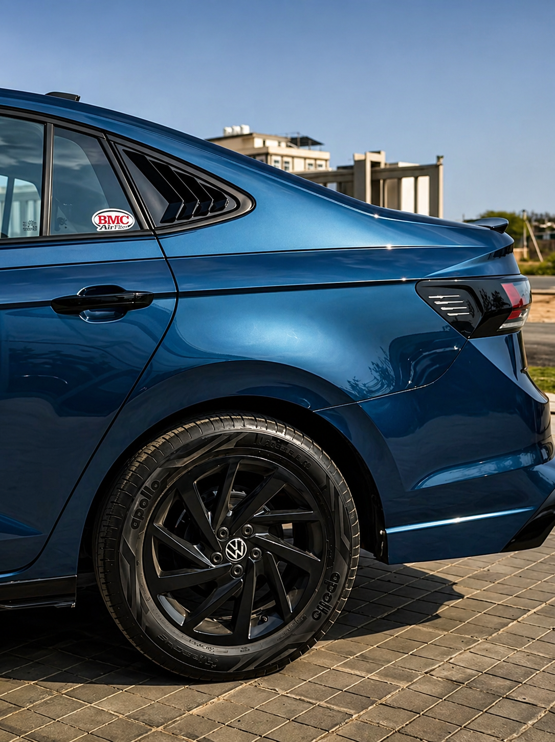 Virtus Mirror Cover & Window Louver Combo – Premium Sporty Upgrade
