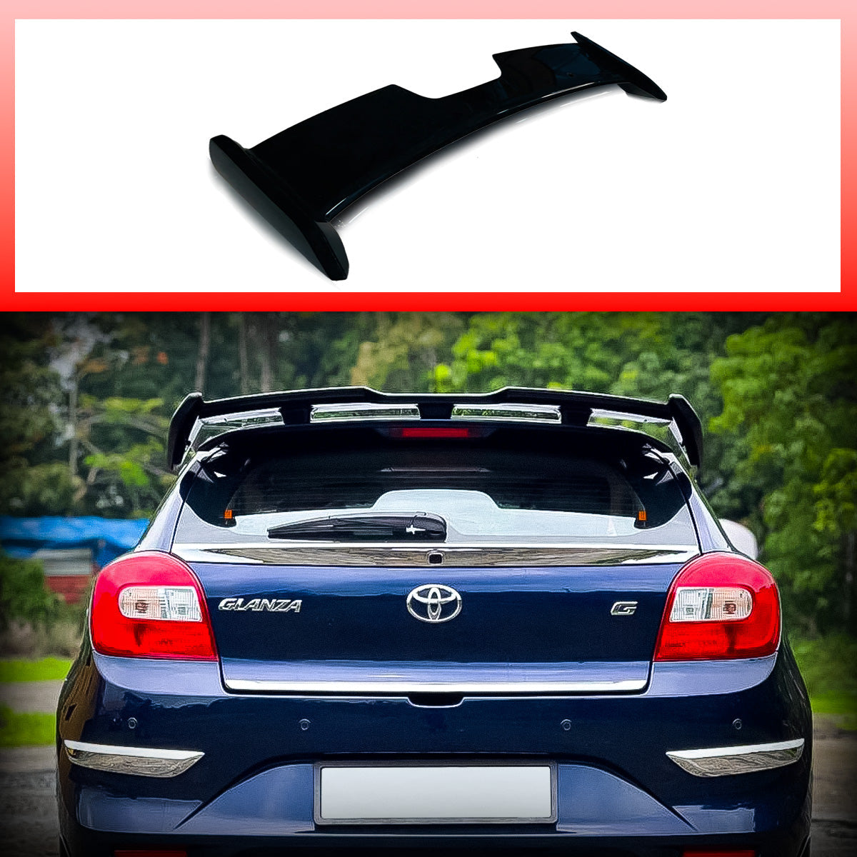 Gen 2 Hatchback Rear Universal Spoiler