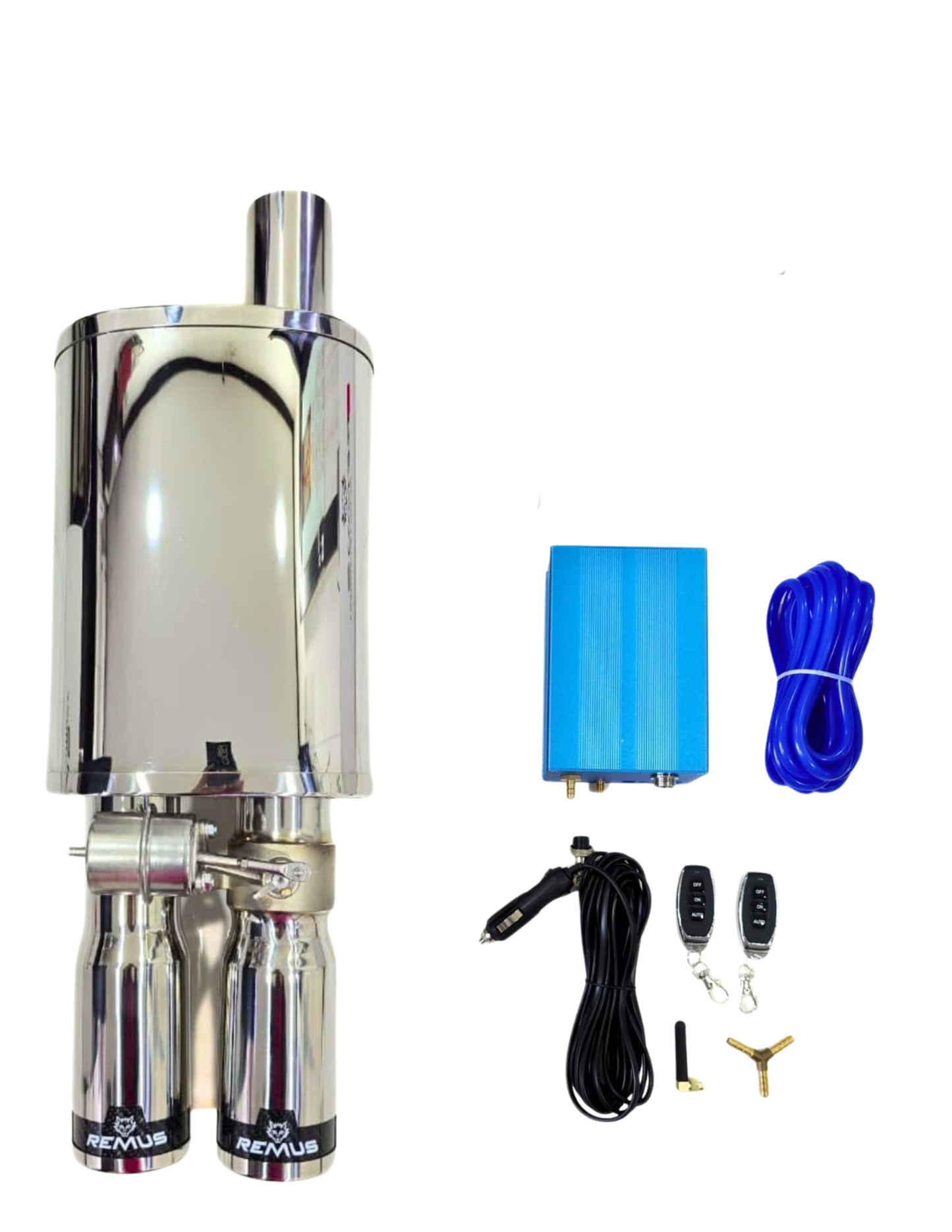 Remus Dual Tip Carbon Valvetronic Exhaust | Universal Performance Exhaust