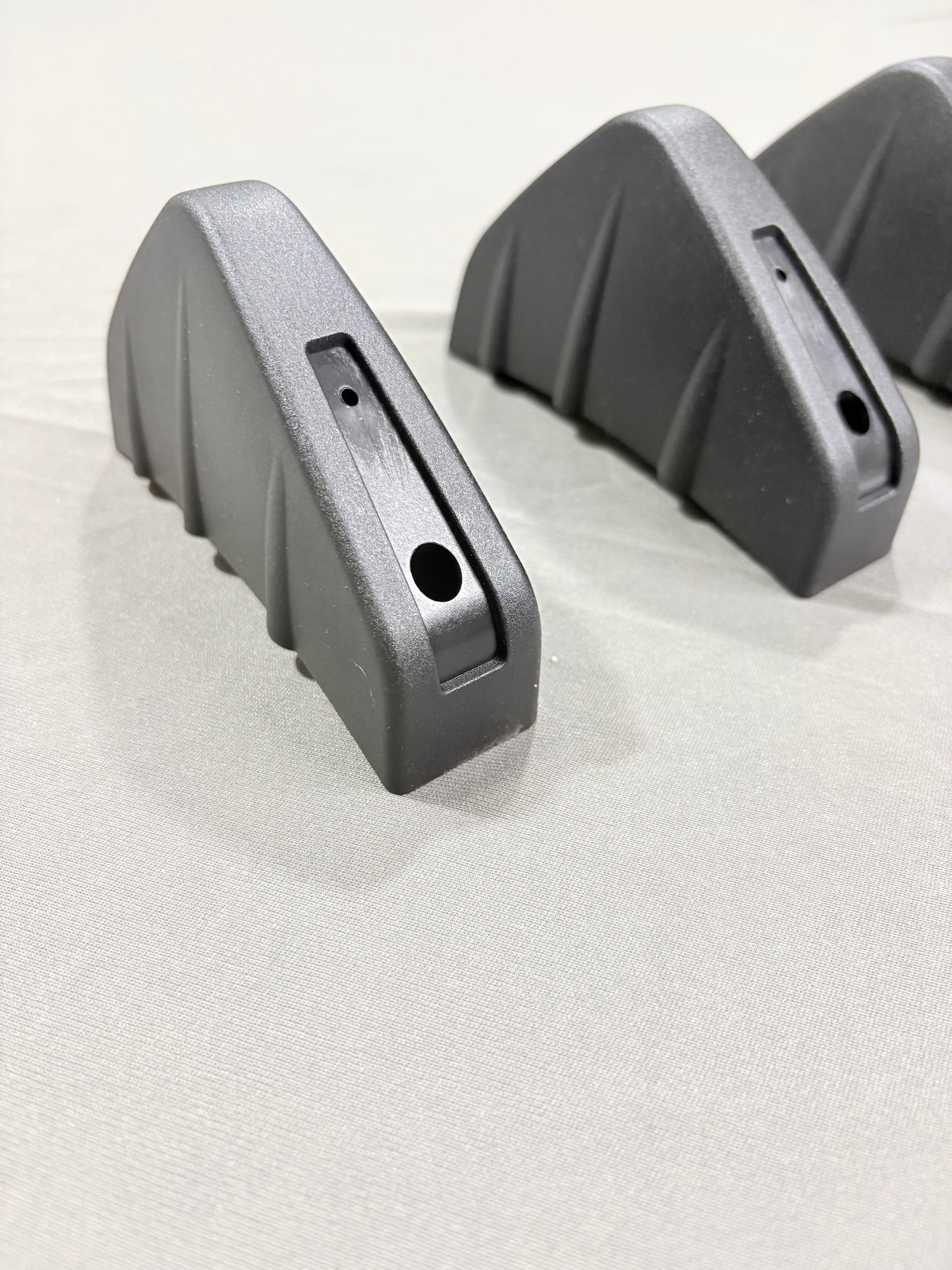 Universal 4-Piece Rear Diffuser | Gloss Black PVC | Sporty Aftermarket Upgrade