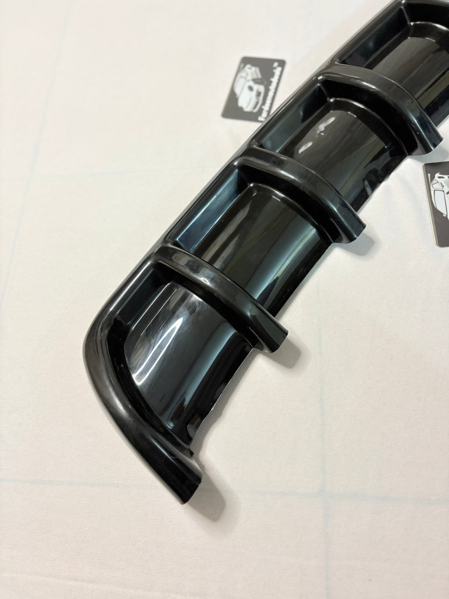 Universal 6 fin rear diffuser