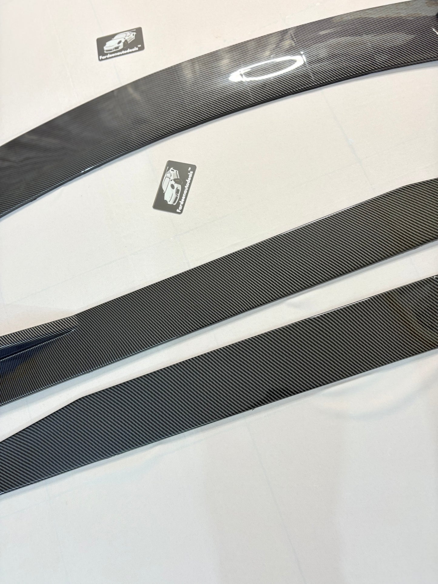 Universal 5 pc Carbon Fiber Splitters