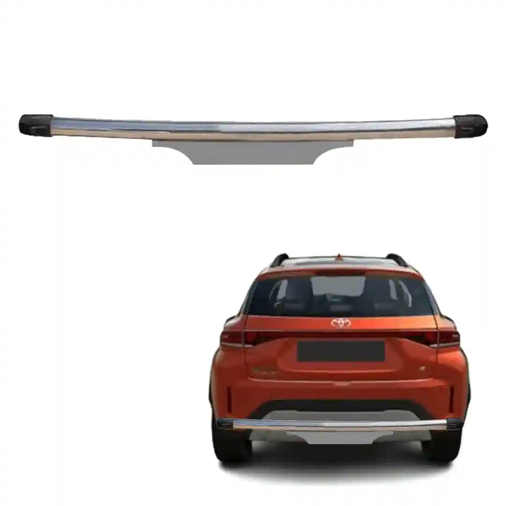 Toyota Taisor Rear Bumper Protector – Stainless Steel Safety Guard