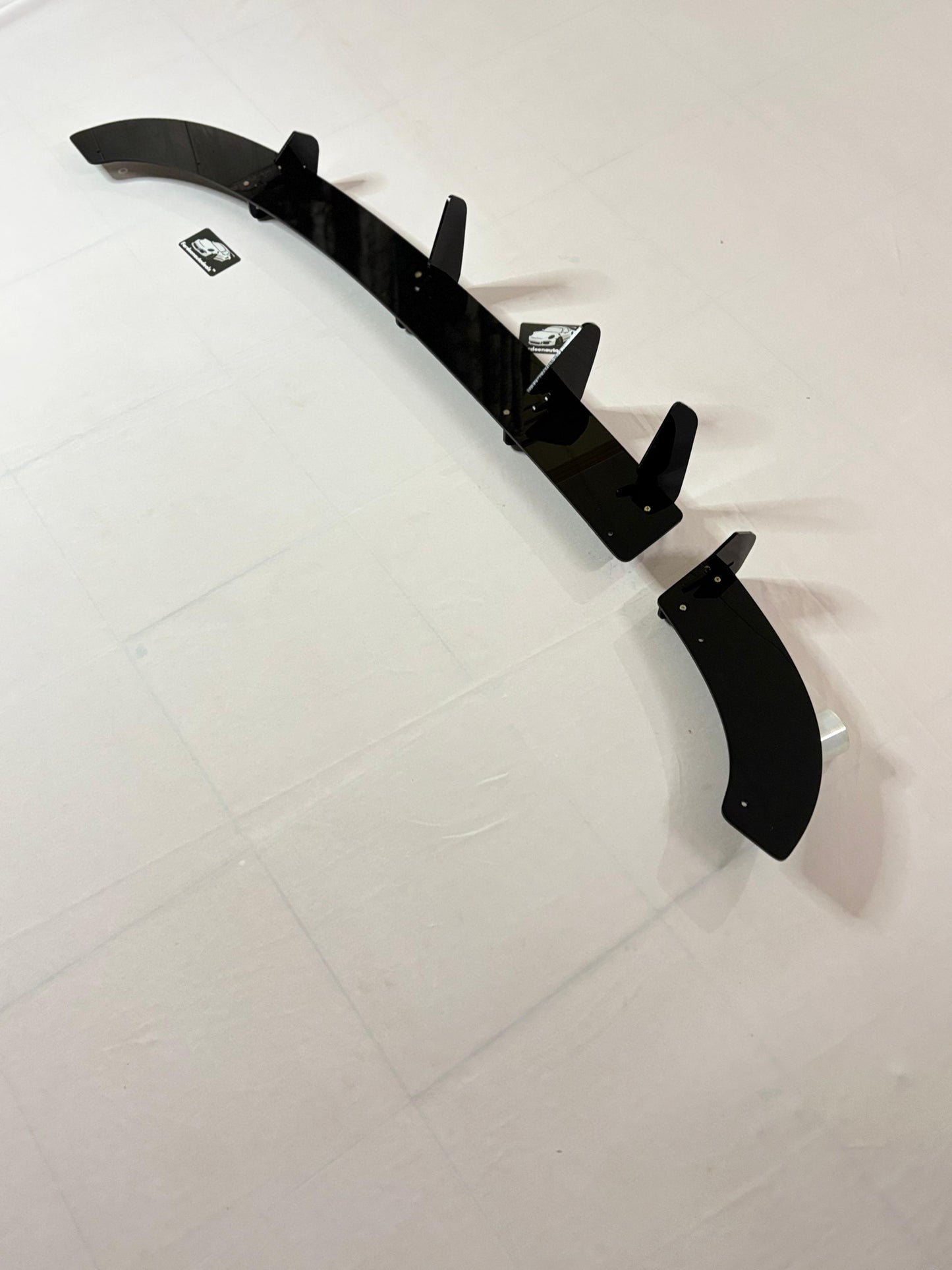 VW polo 5 fin diffuser glossy black|Imported