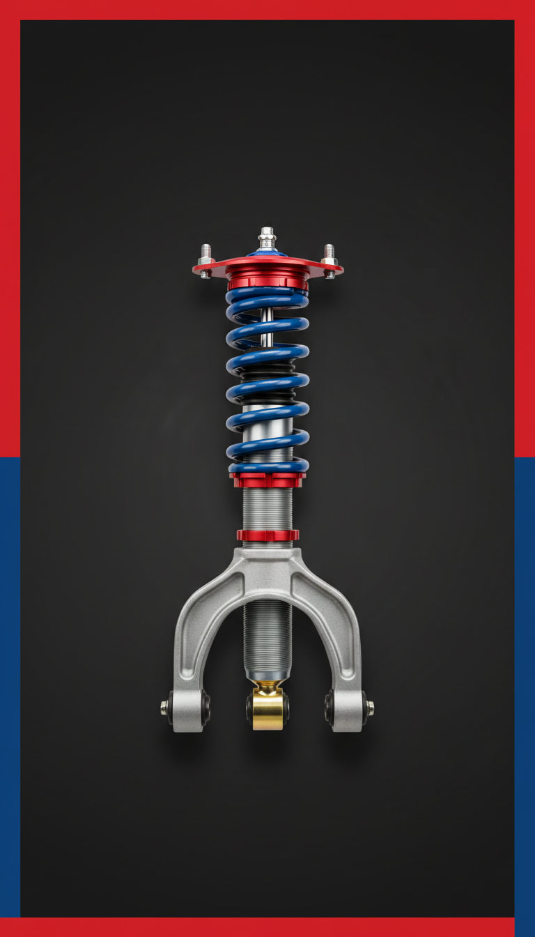 Adjustable Coilover Suspension Kit Track-Tuned