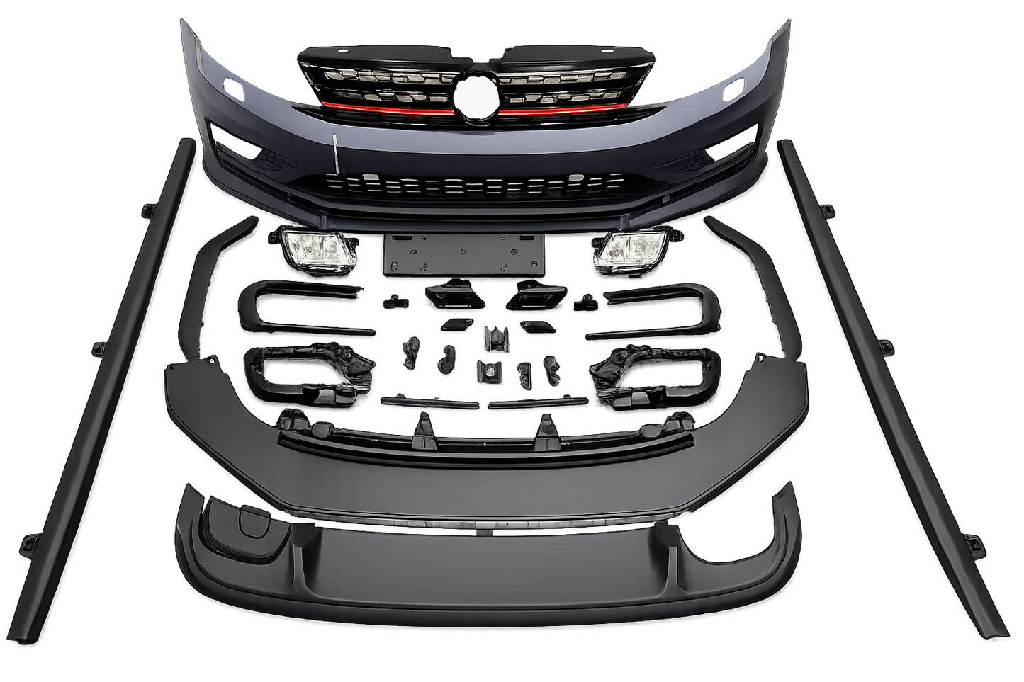 Volkswagen Jetta GLI-Style Full Body Kit|Enhance Overall Look Compatible with 2016-2018 Model
