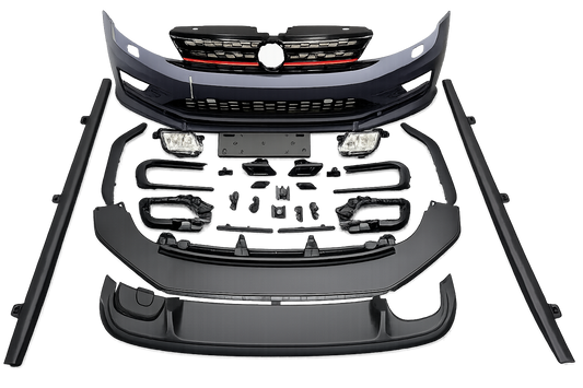 Volkswagen Jetta GLI-Style Full Body Kit|Enhance Overall Look Compatible with 2016-2018 Model