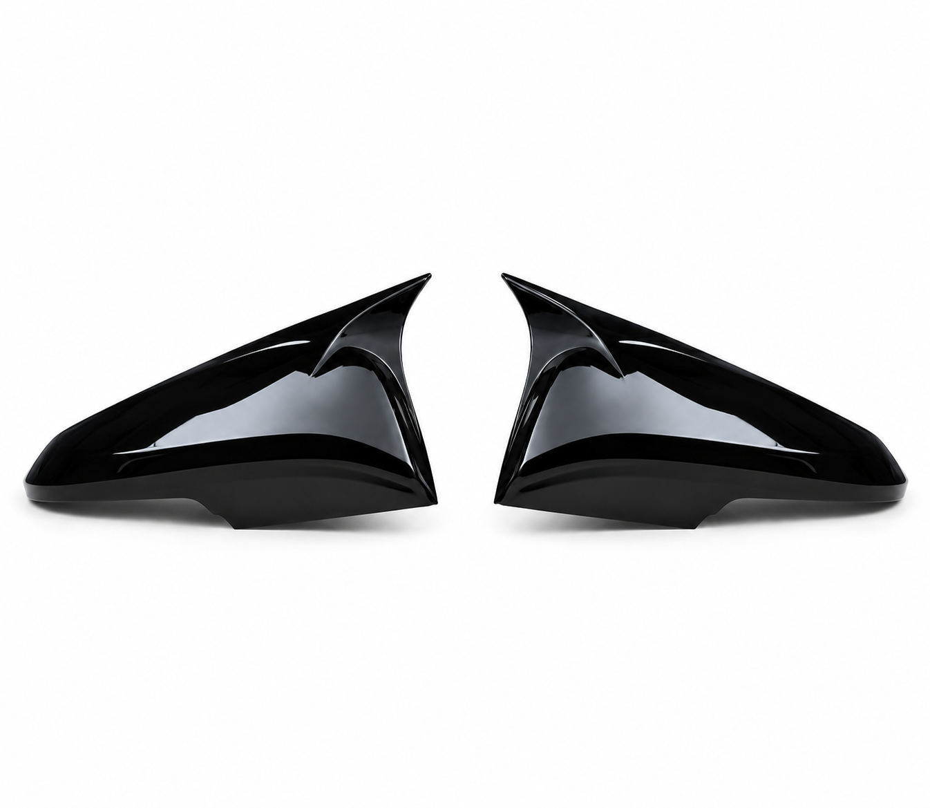 Batman Style Mirror Covers for Toyota Innova Crysta & Fortuner (2016+)