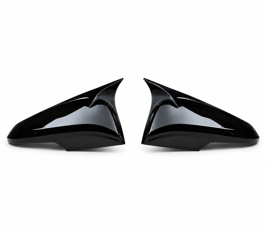 Batman Style Mirror Covers for Toyota Innova Crysta & Fortuner (2016+)
