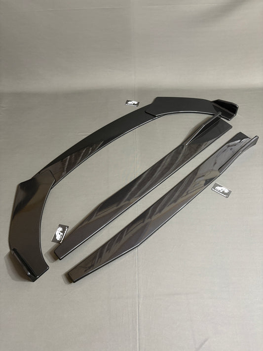 Universal 5 pc Carbon Fiber Splitters