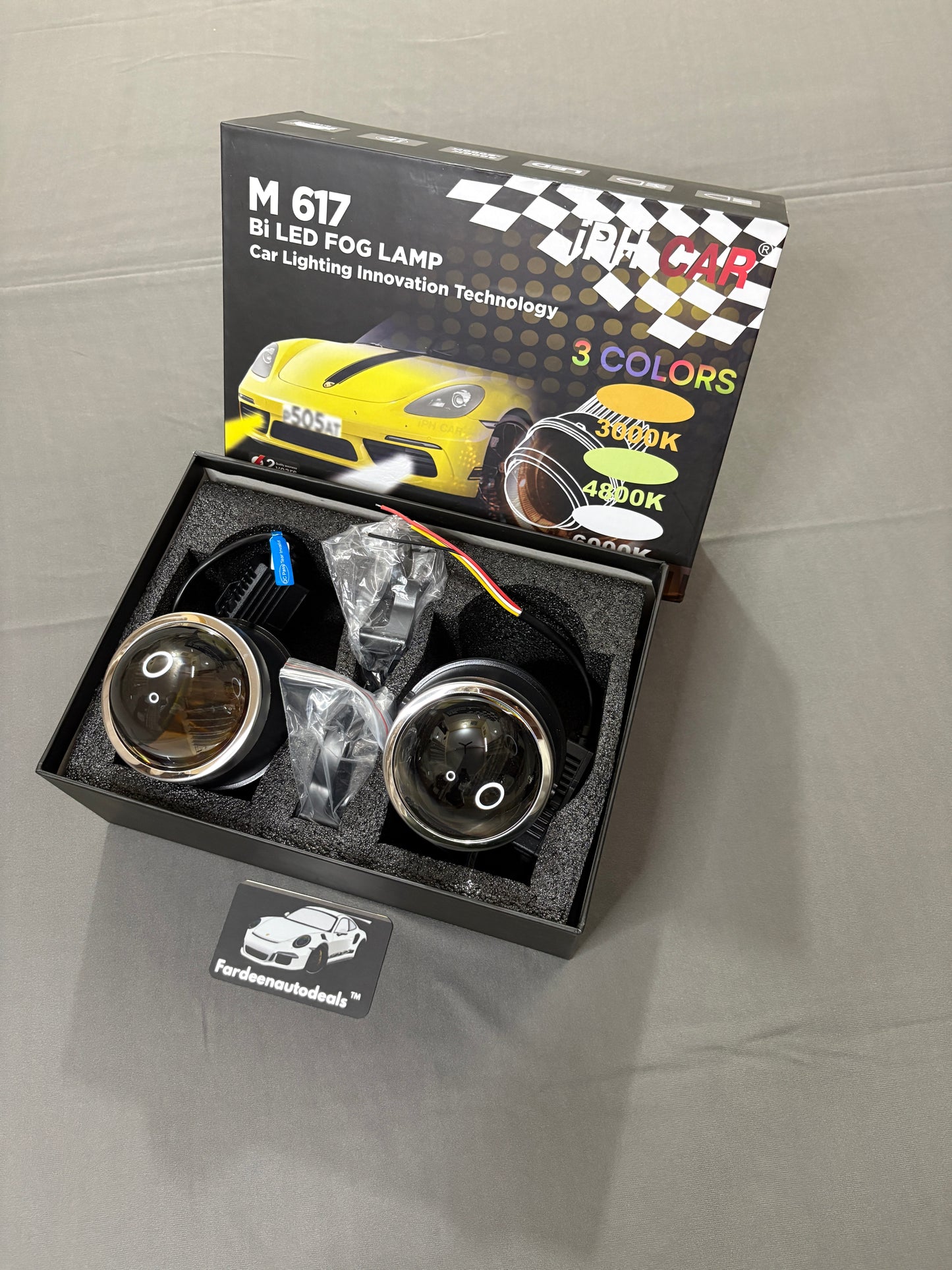 3 Inch Tri-Color Bi-LED Fog Lamps – High Visibility Universal Upgrade