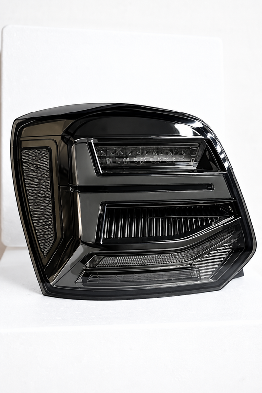 VW Polo Audi Q2 Style LED Tail Lights – Red & Full Smoke