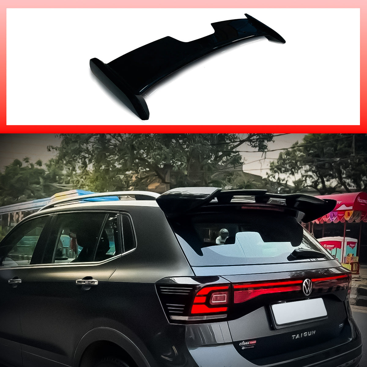 Gen 2 Hatchback Rear Universal Spoiler