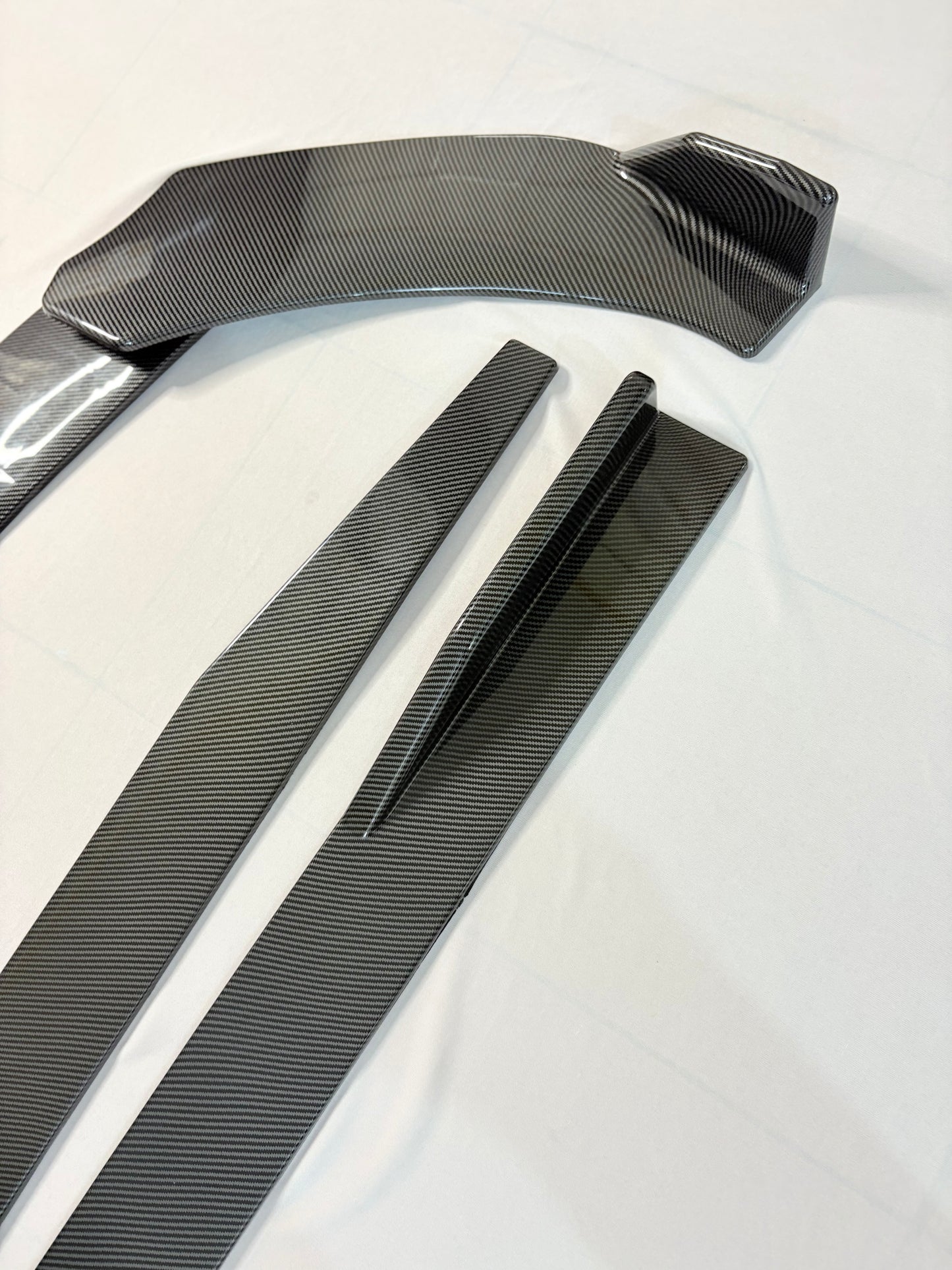 Universal 5 pc Carbon Fiber Splitters