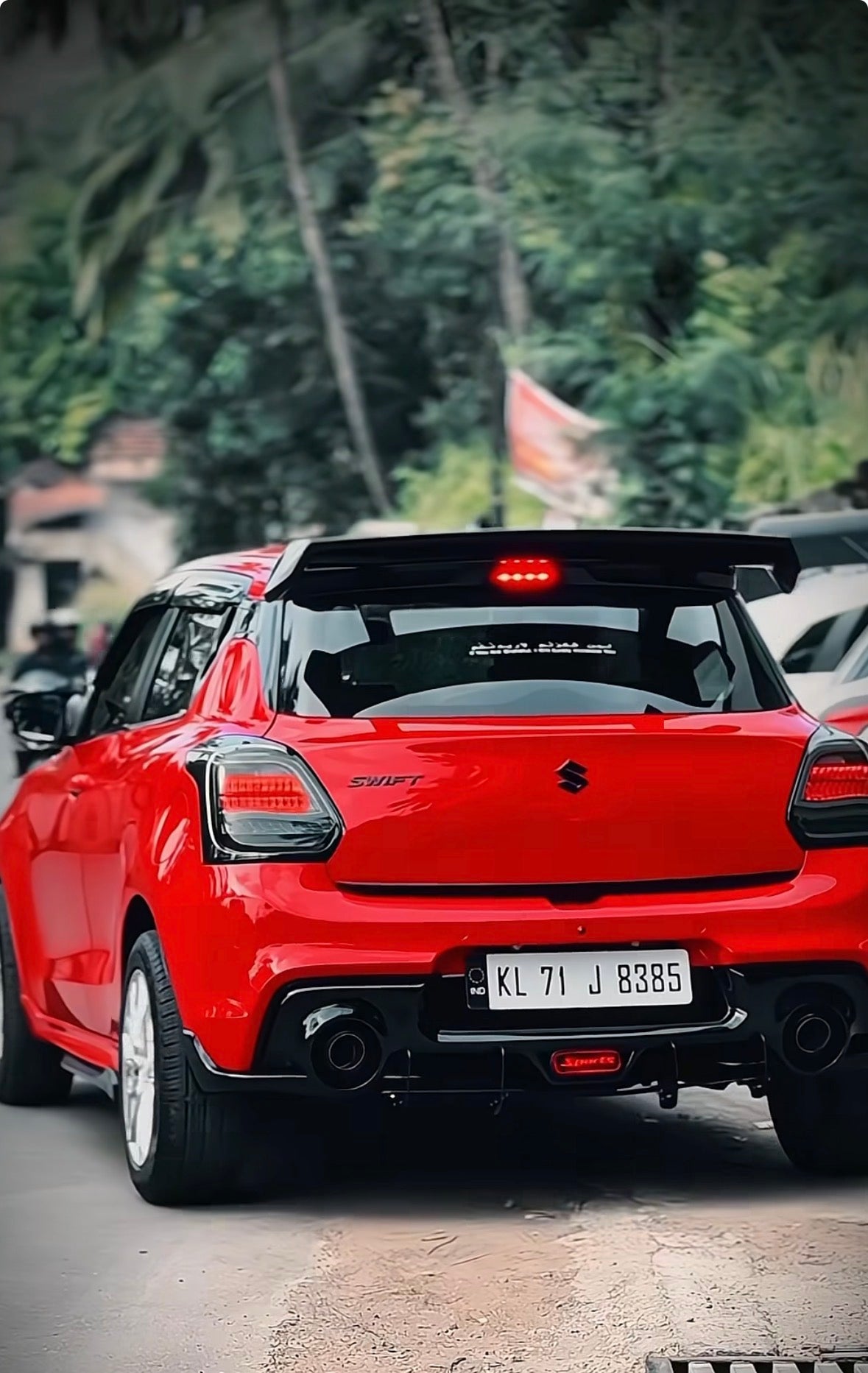 Swift Type-3 4Fin Rear Diffuser
