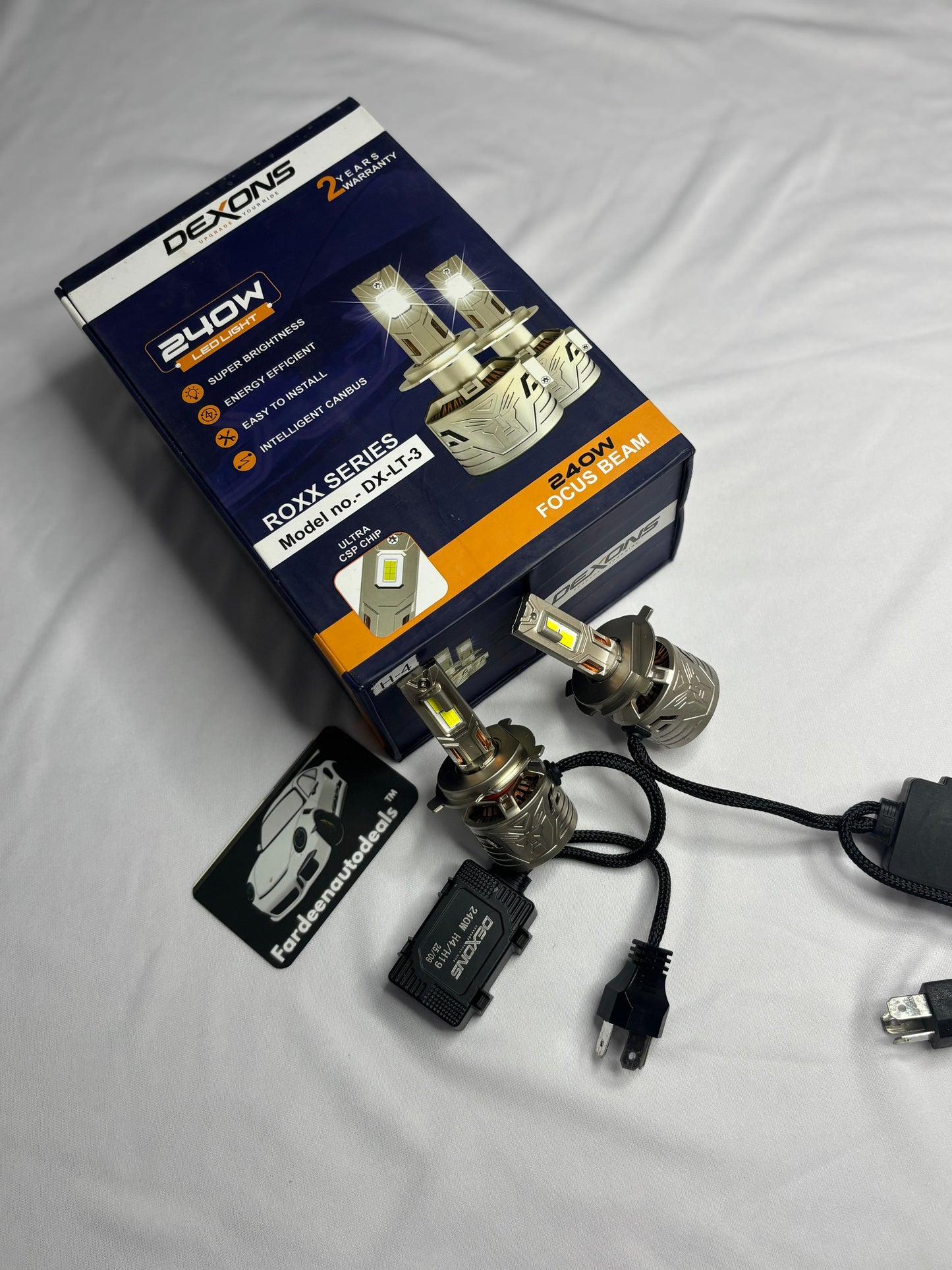 Dexons 240W headlight LED Bulb