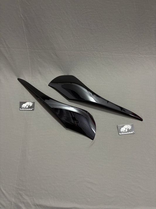 Swift Type 4 Headlight Eyelids | Glossy Black Sporty Design