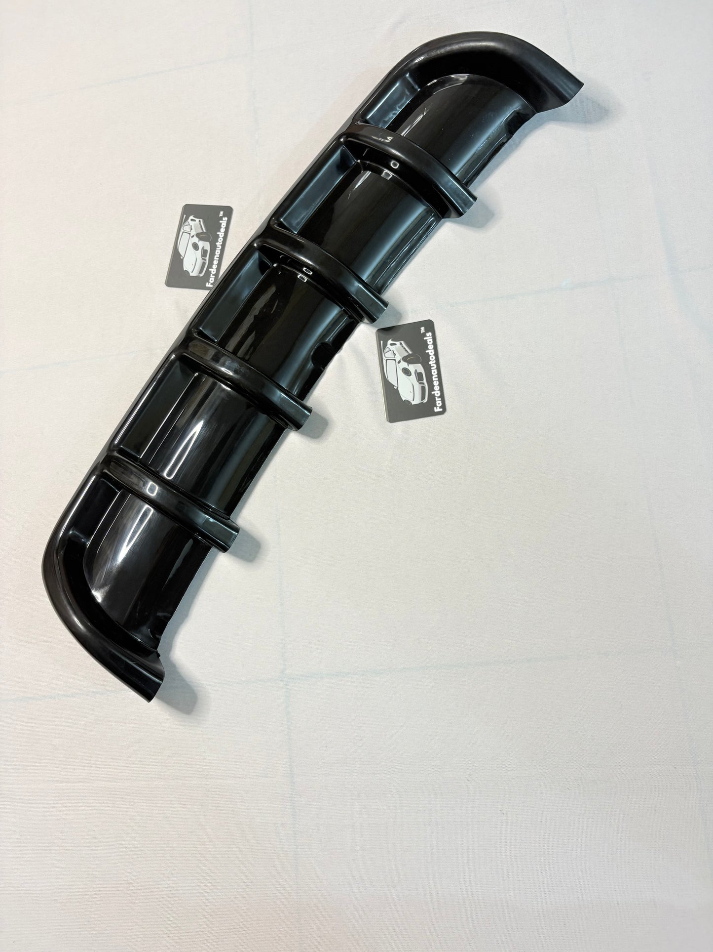 Universal 6 fin rear diffuser