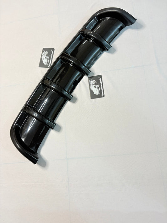 Universal 6 fin rear diffuser