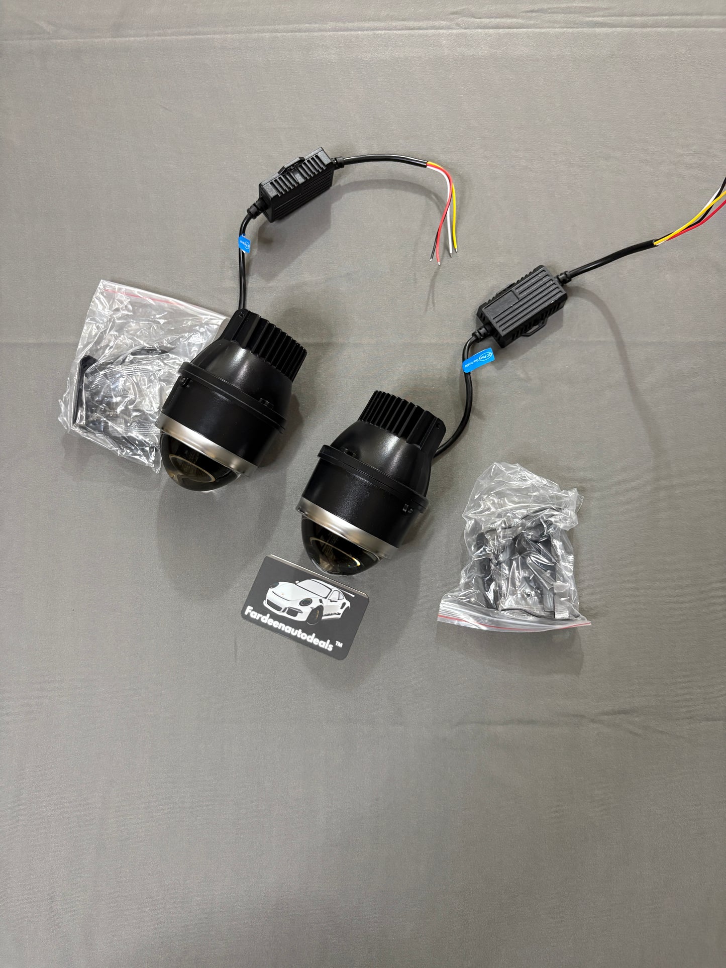 3 Inch Tri-Color Bi-LED Fog Lamps – High Visibility Universal Upgrade
