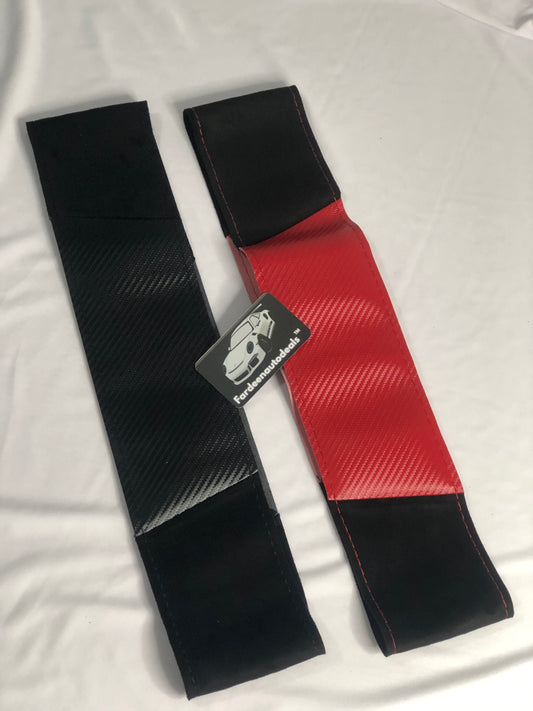 ALCANTARA CARBON FIBER STEERING COVERS