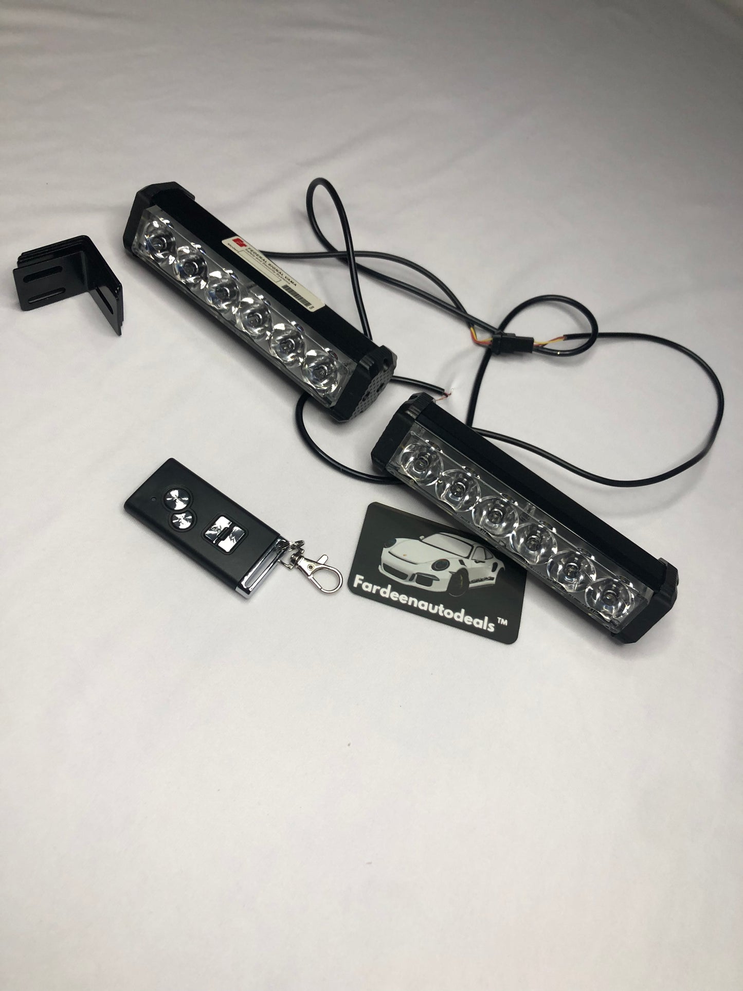 Remote Control Federal Flashers (3 In 1) | 2 Cob