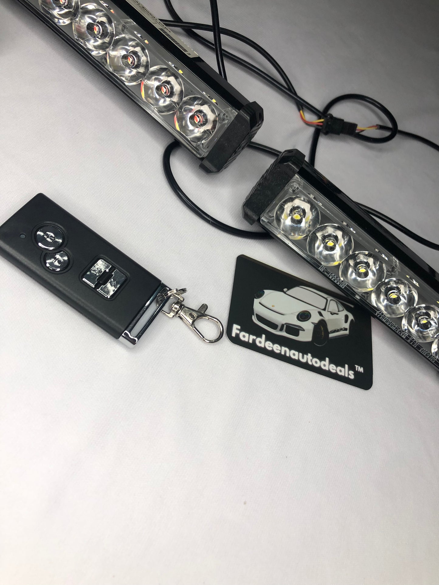 Remote Control Federal Flashers (3 In 1) | 2 Cob