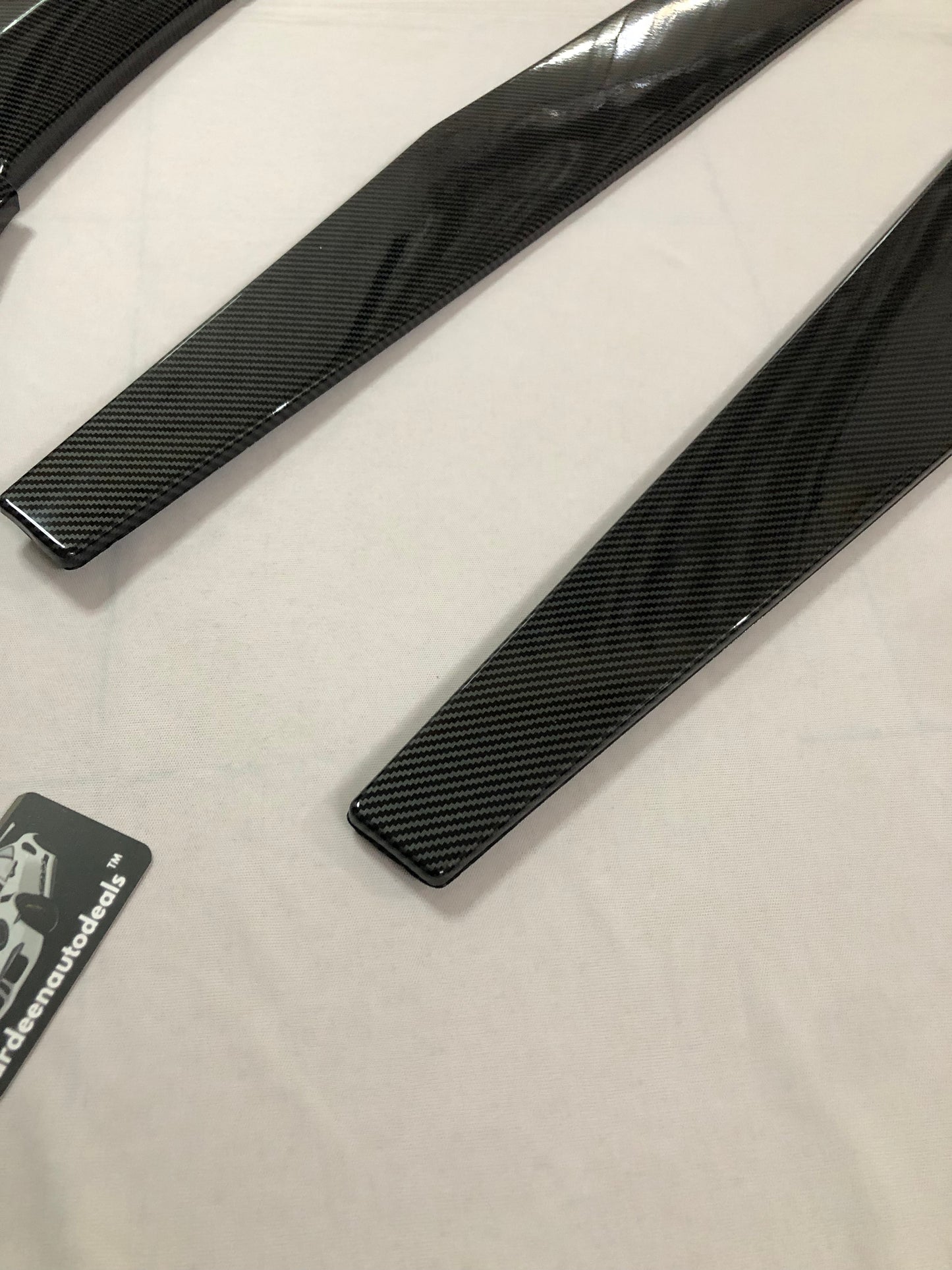 Universal 2 Pc Side Skirts Long | Carbon Fiber