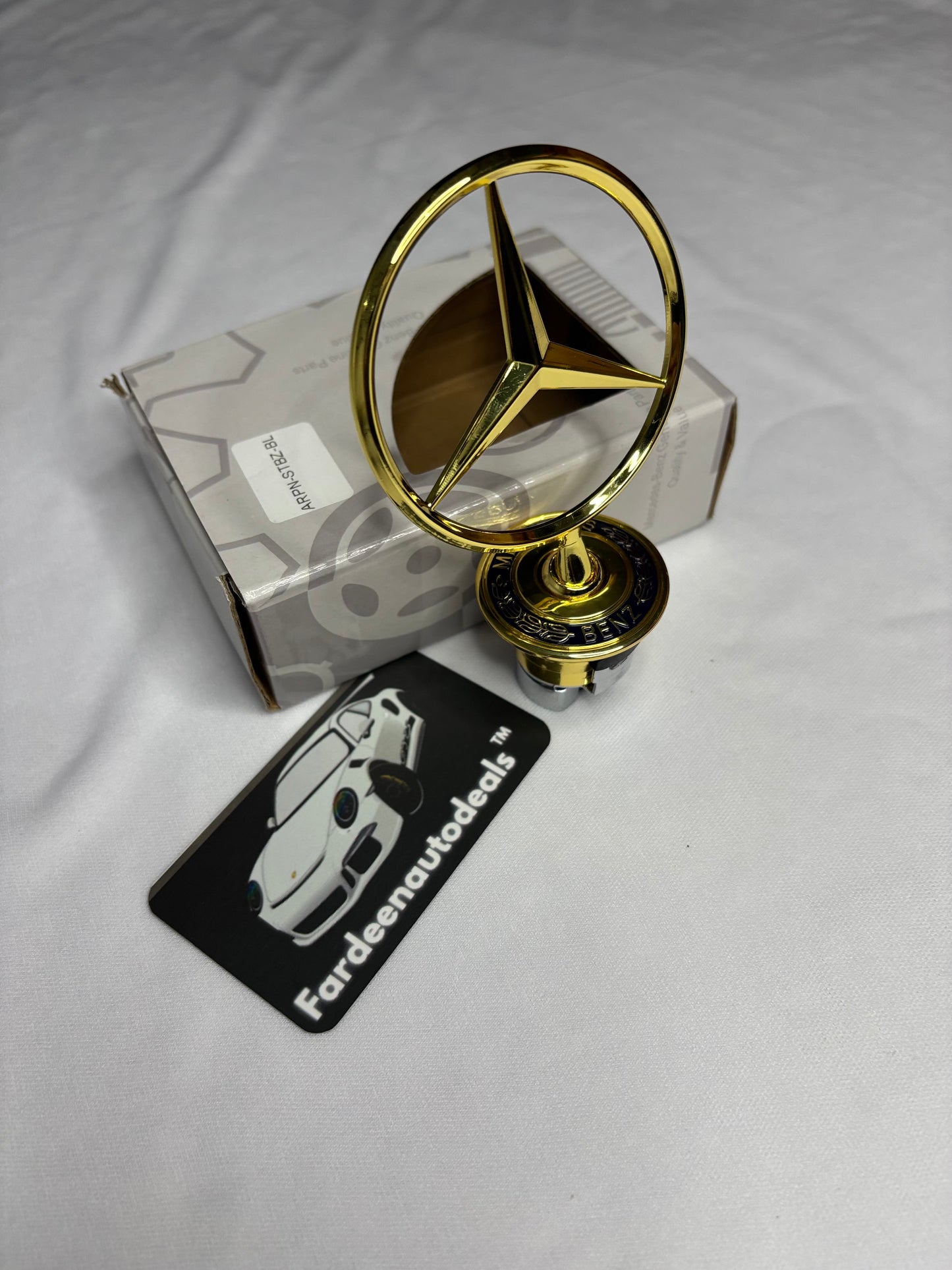 Mercedes Front Hood Emblem|Bonnet Star Logo