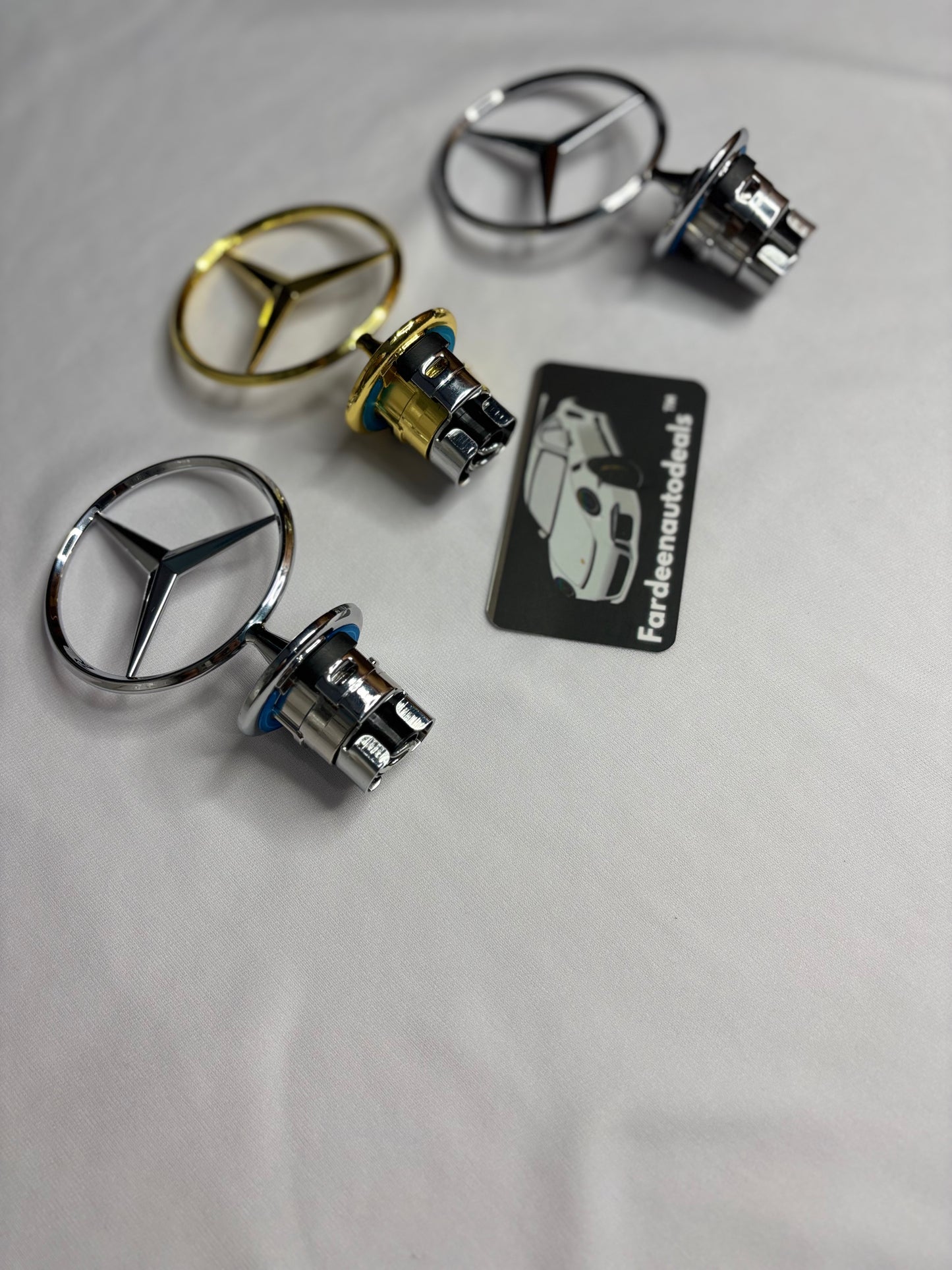 Mercedes Front Hood Emblem|Bonnet Star Logo