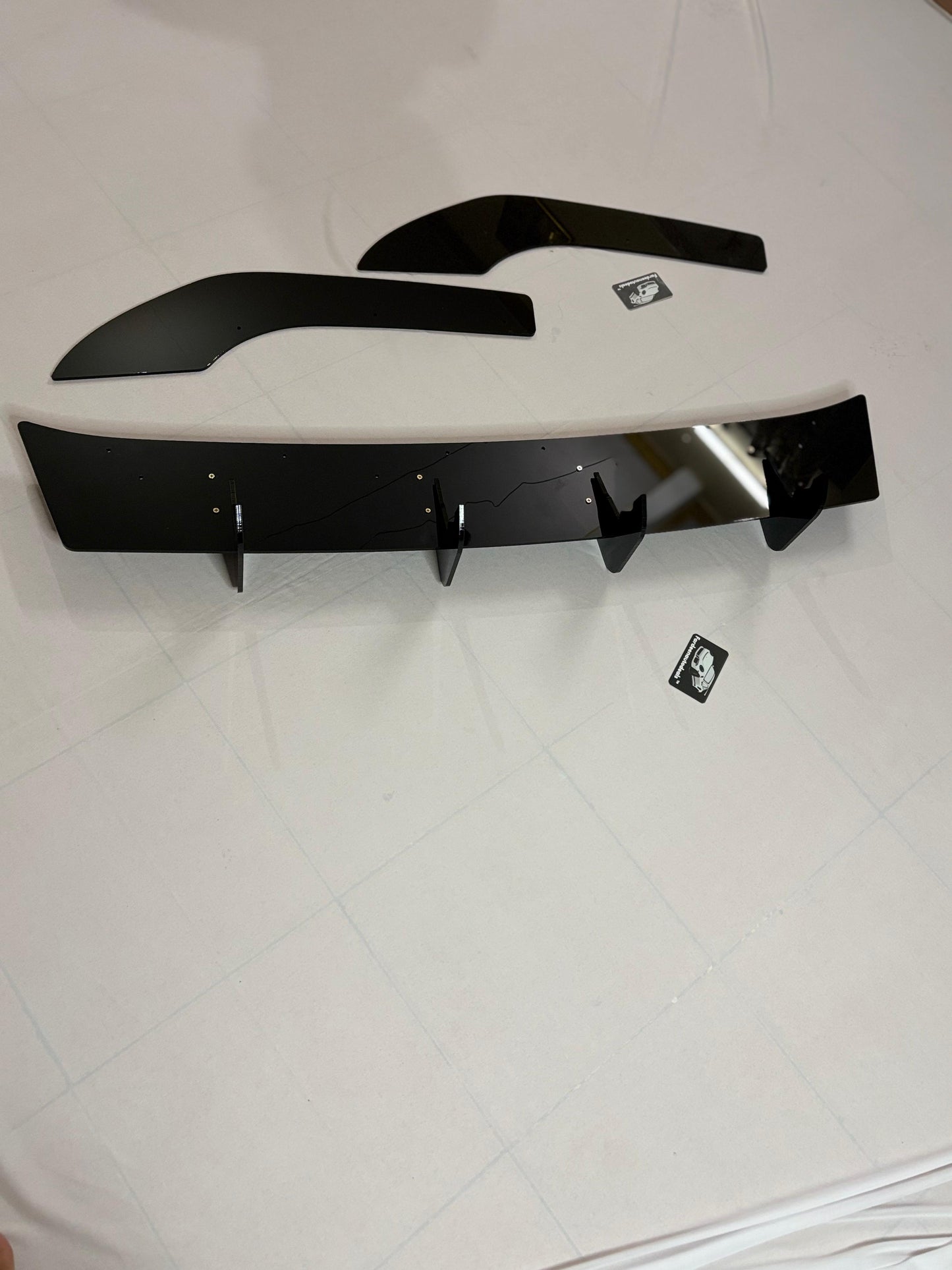 Virtus and slavia 4 fin diffuser|Imported