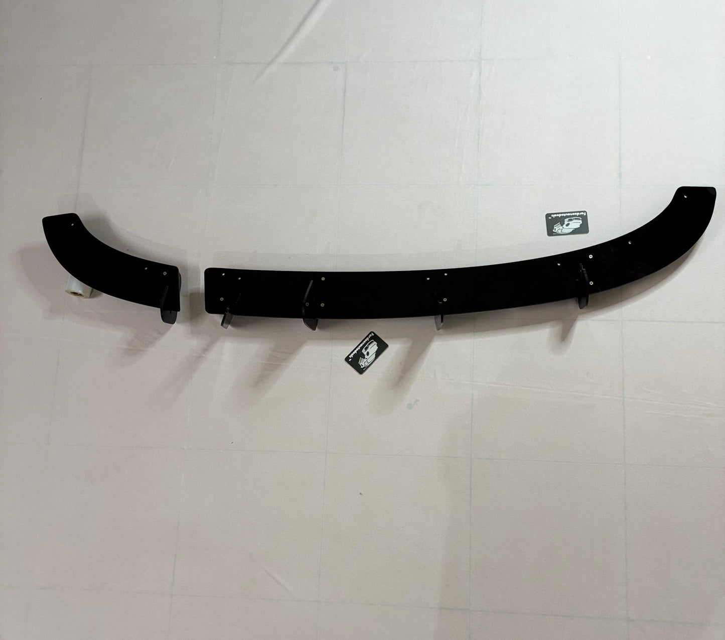 VW polo 5 fin diffuser glossy black|Imported