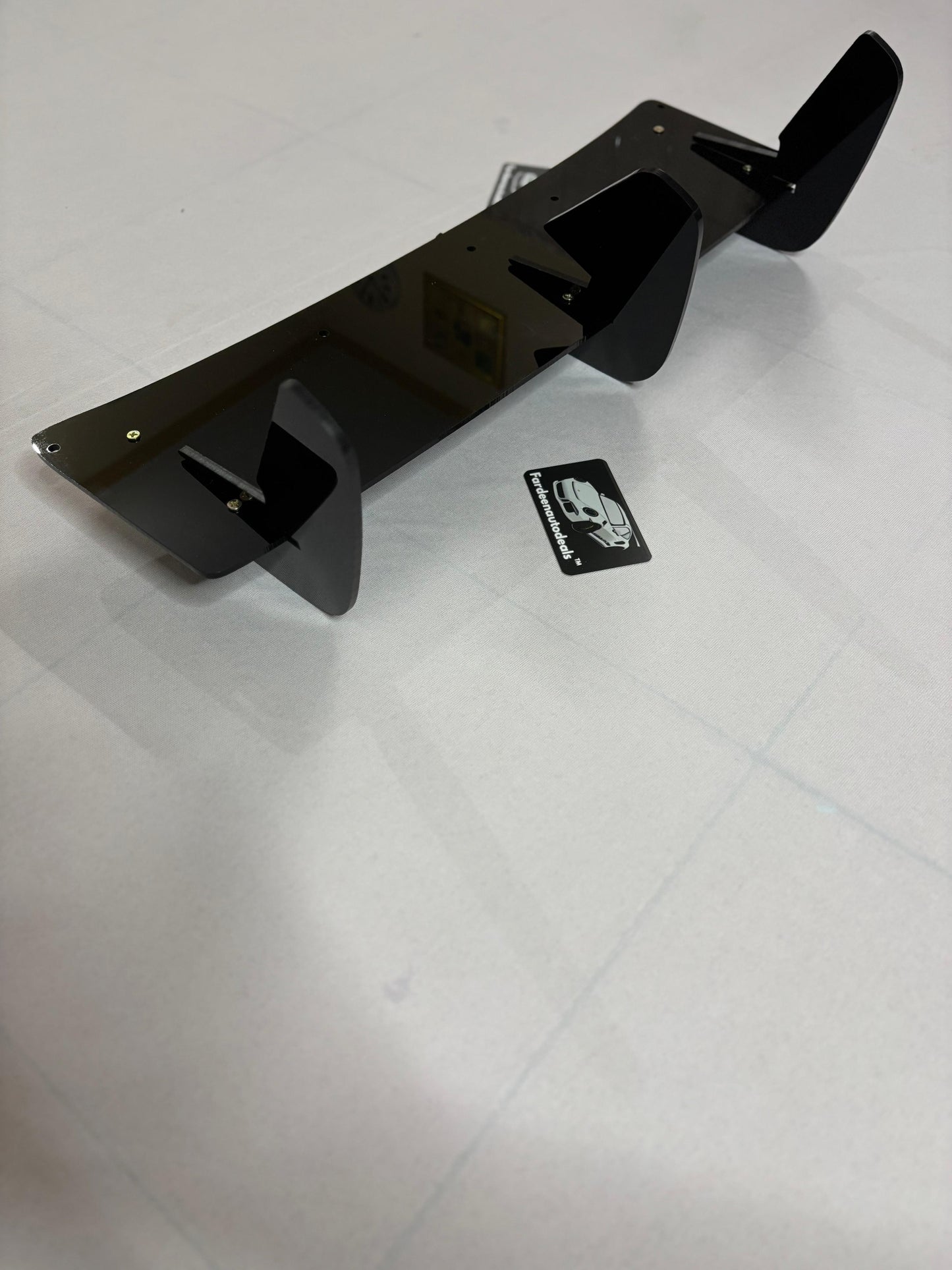 Polo 3 fin Diffuser glossy black|Imported